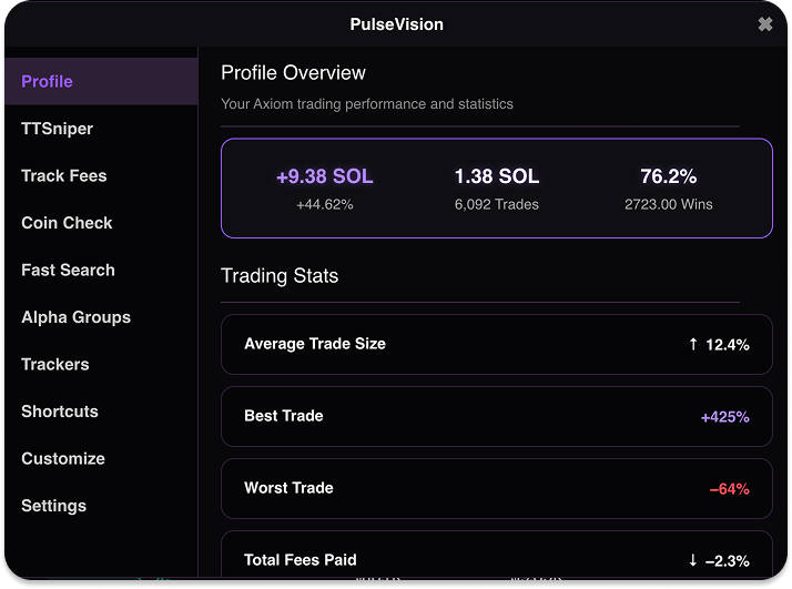 PulseVision Interface